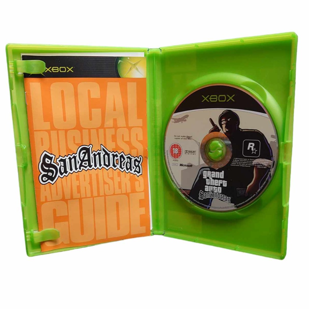Grand Theft Auto San Andreas Xbox Game Own4Less
